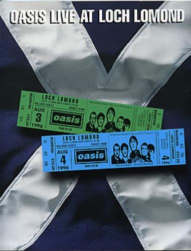 Oasis Loch Lomond Tour Programme & Tickets UK tour programme